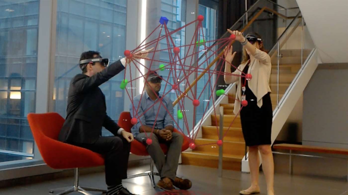 Holo Graph - 3D Graph Exploration in Mixed Reality